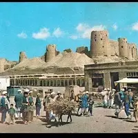 Die alte Cittadelle von Herat im Westen von Afghanistan. So könnte ein Haschisch Markt, früher ausgesehen haben.